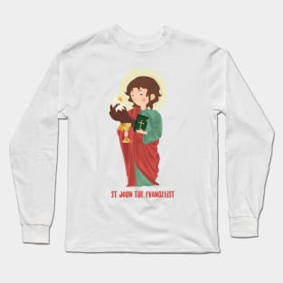 San Juan. El evangelista Long Sleeve T-Shirt